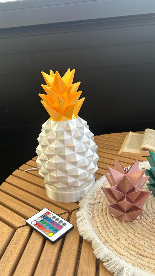 Lampe ananas nacré