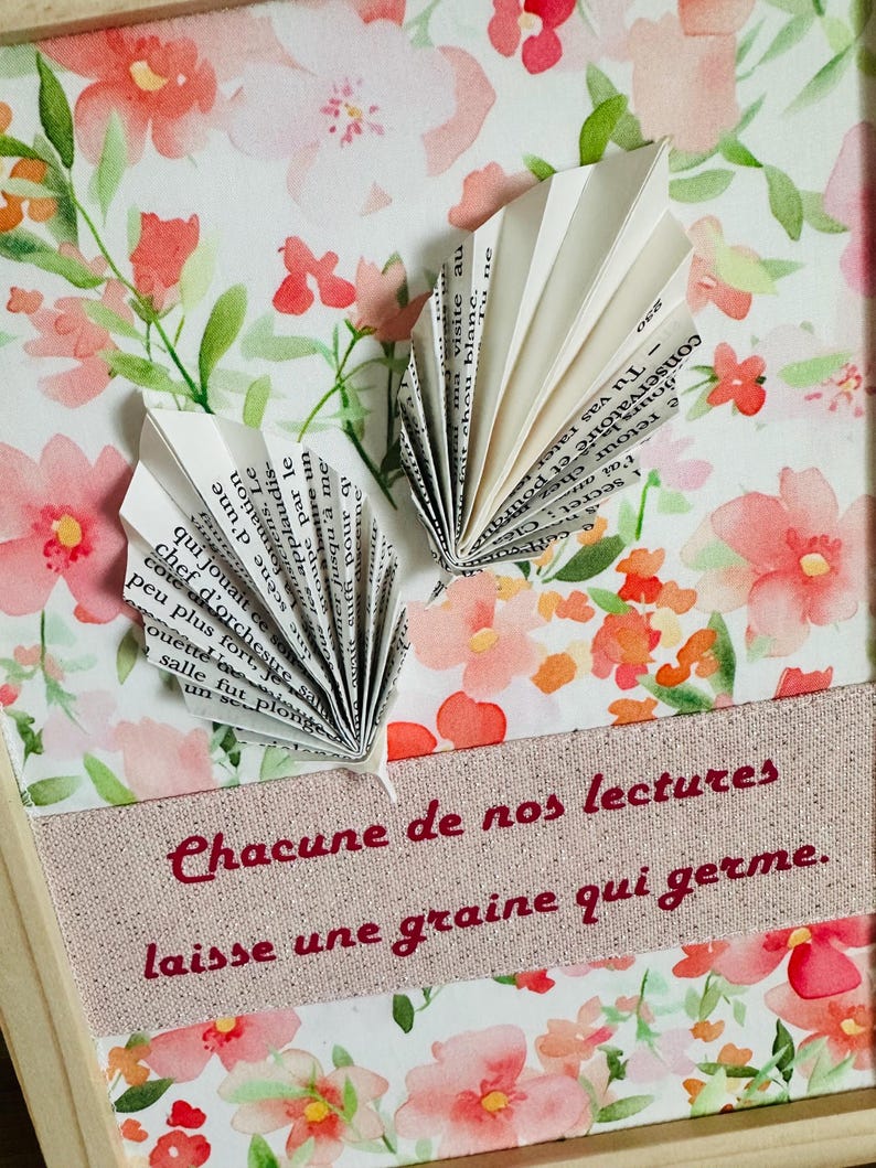 Cadre décoratif origami
