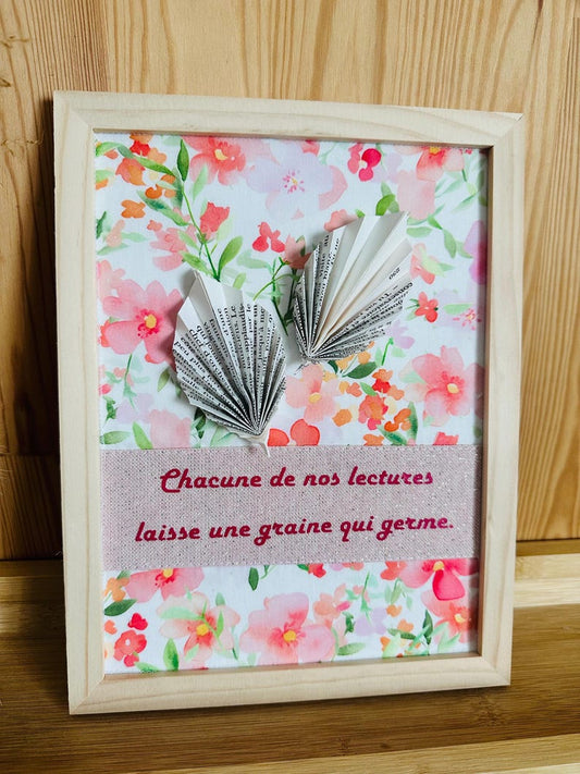 Cadre décoratif origami