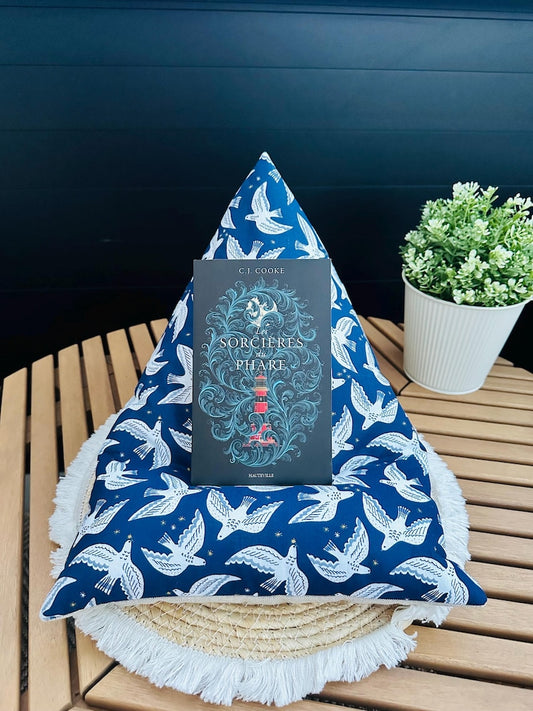 Coussin de lecture Paix