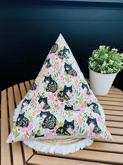 Coussin de lecture Jardin des chats