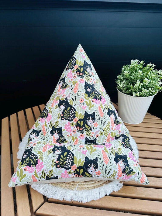 Coussin de lecture Jardin des chats