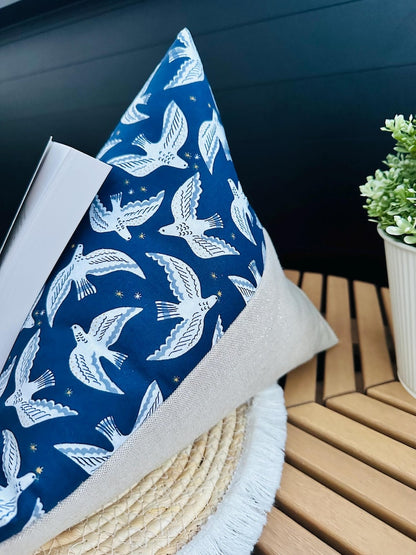 Coussin de lecture Paix