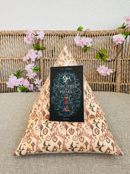 Coussin de lecture Romance
