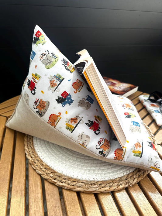 Coussin de lecture Chats