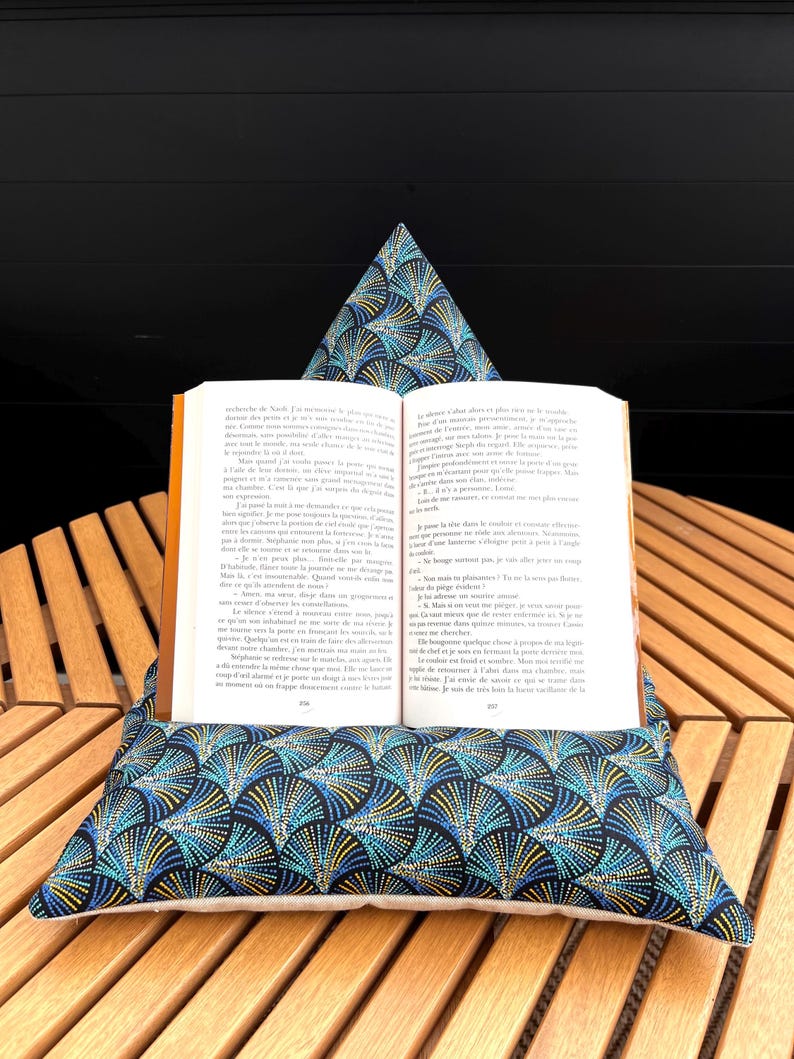 Coussin de lecture Wax