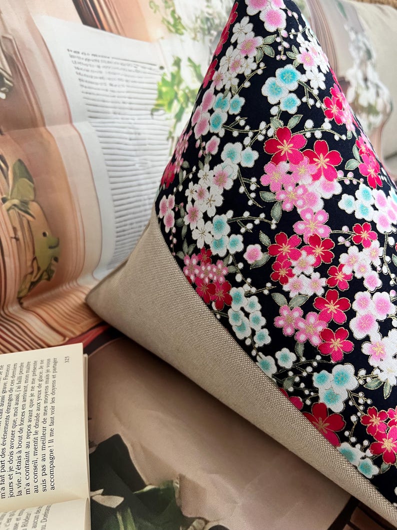 Coussin de lecture Sakura