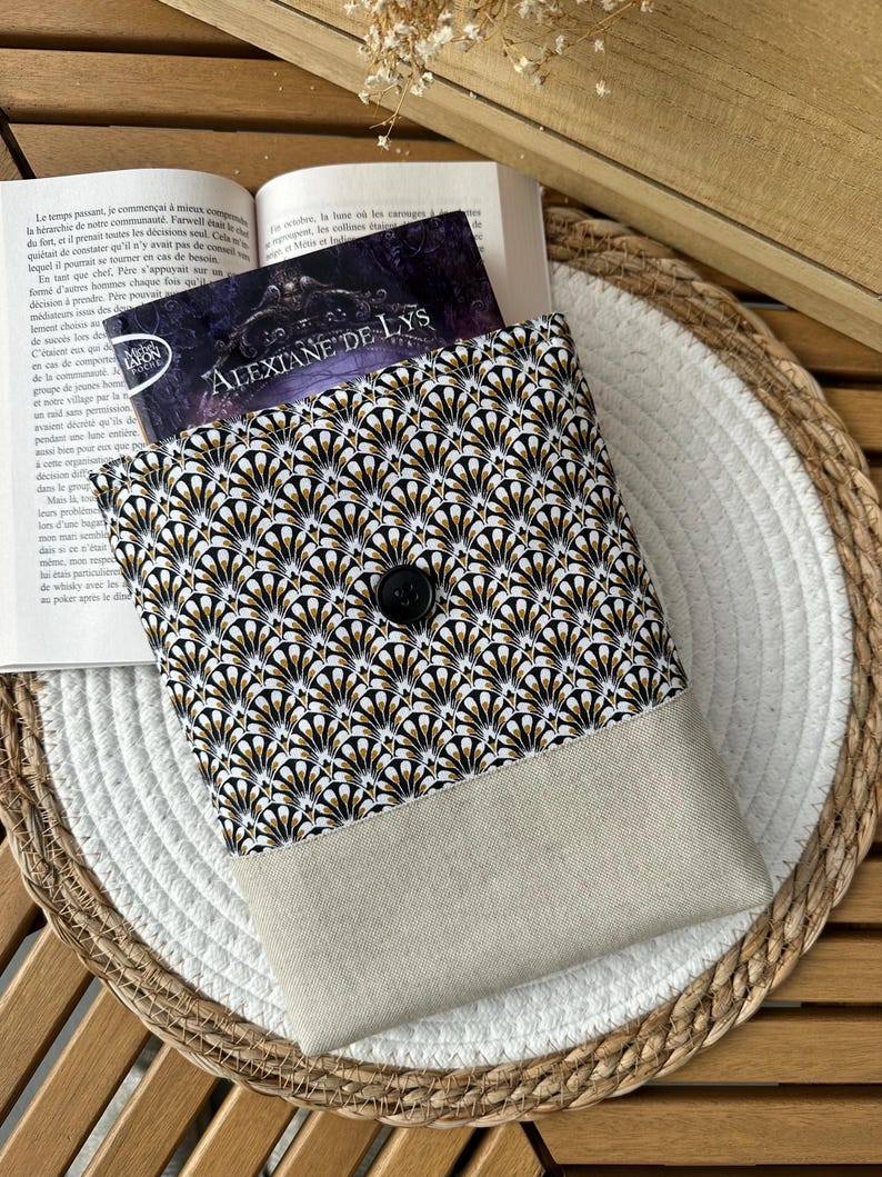 Pochette à livre Harmonie noire