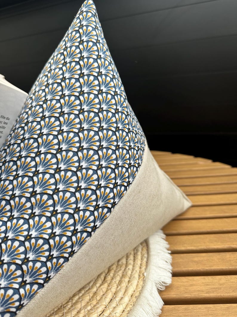 Coussin de lecture Harmonie acier