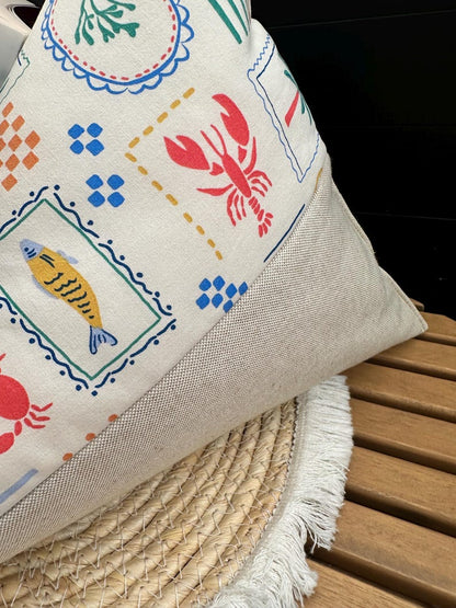 Coussin de lecture Sicile