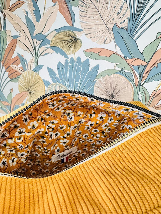 Trousse de toilette en velours Louise