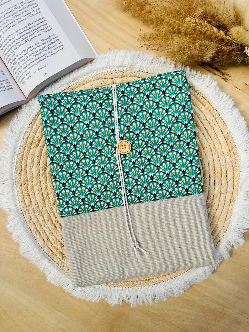 Pochette à livre Harmonie verte