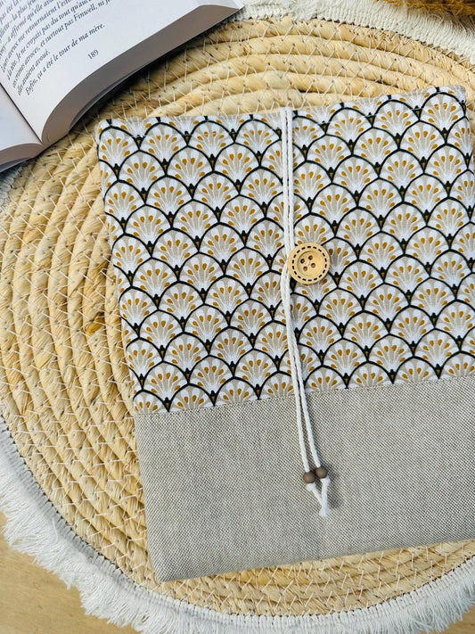 Pochette à livre Harmonie beige