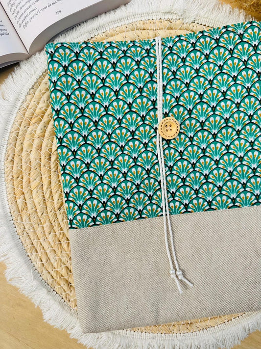 Pochette à livre Harmonie verte