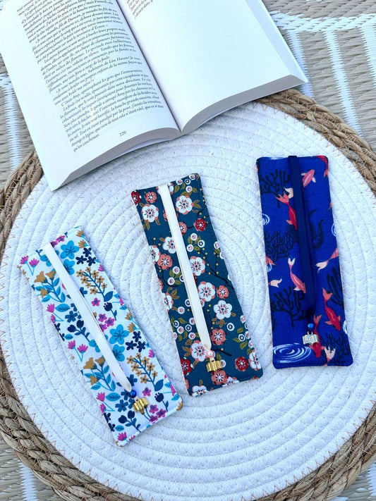 Marques pages en tissu