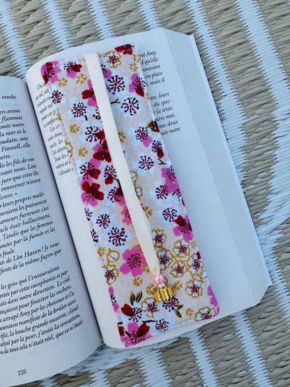 Marques pages en tissu