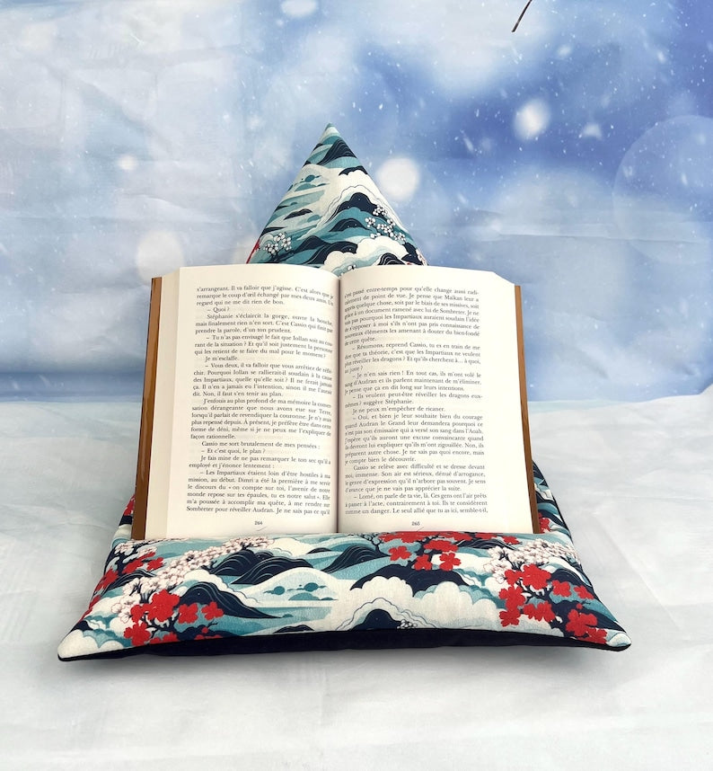 Coussin de lecture Fuji