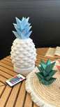 Lampe ananas blanc mat