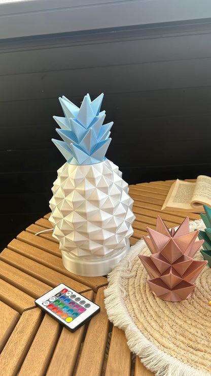 Lampe ananas nacré