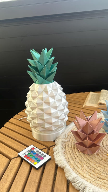 Lampe ananas nacré