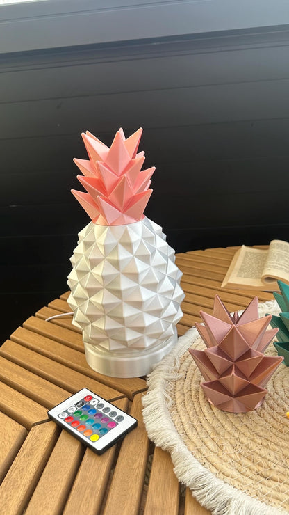 Lampe ananas nacré