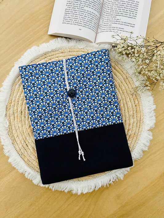 Pochette à livre Harmonie bleue