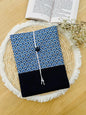 Pochette à livre Harmonie bleue
