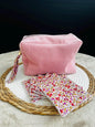 Trousse de toilette en velours