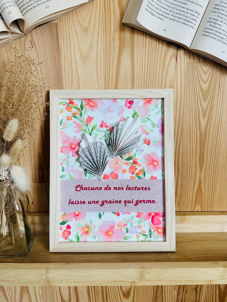 Cadre décoratif origami